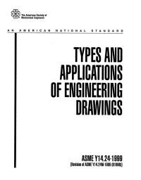 ANSI/ASME Y14.24-1999